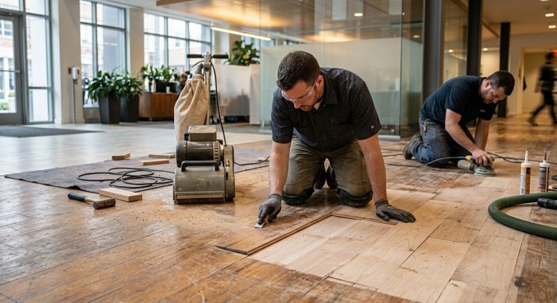 Commercial Hardwood Repair in Dacono, CO