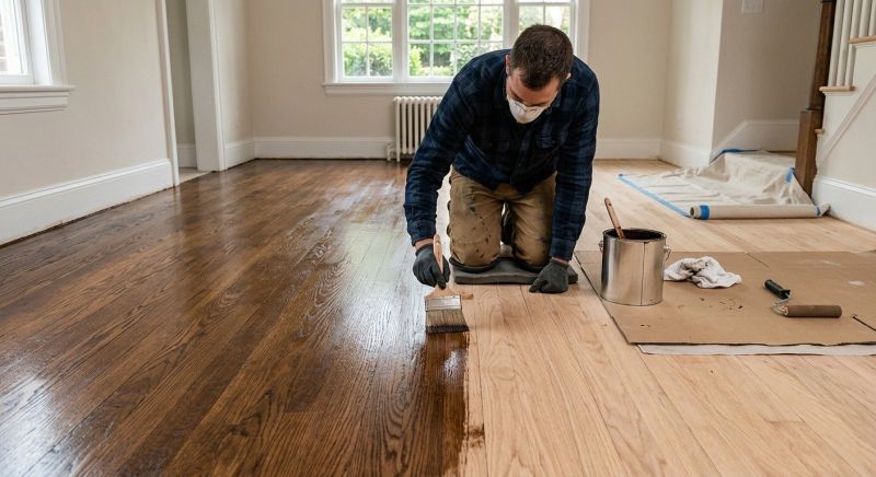 Floor Staining Service
