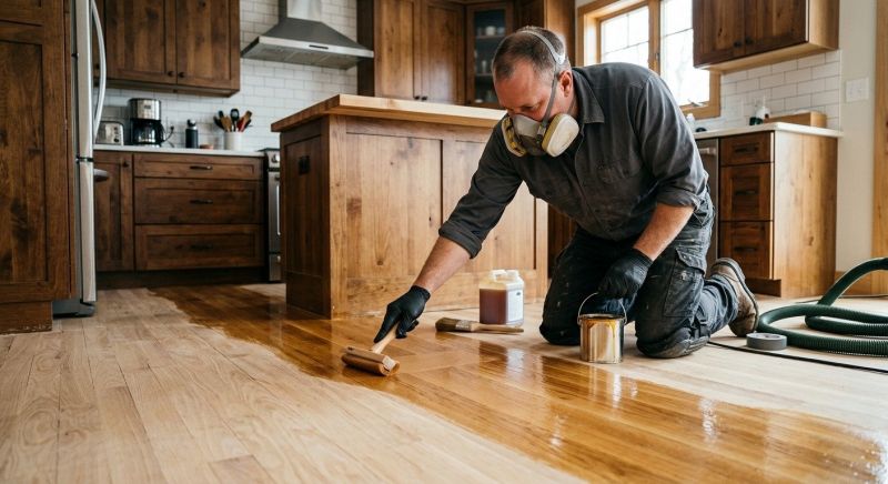 Cabin Floor Refinishing in Westminster, CO