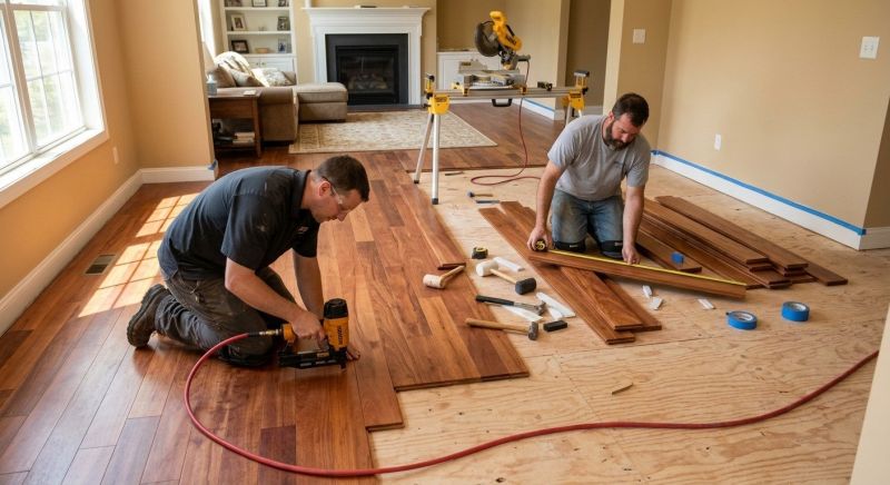 Cherry Floor Installation in Indian Hills, CO