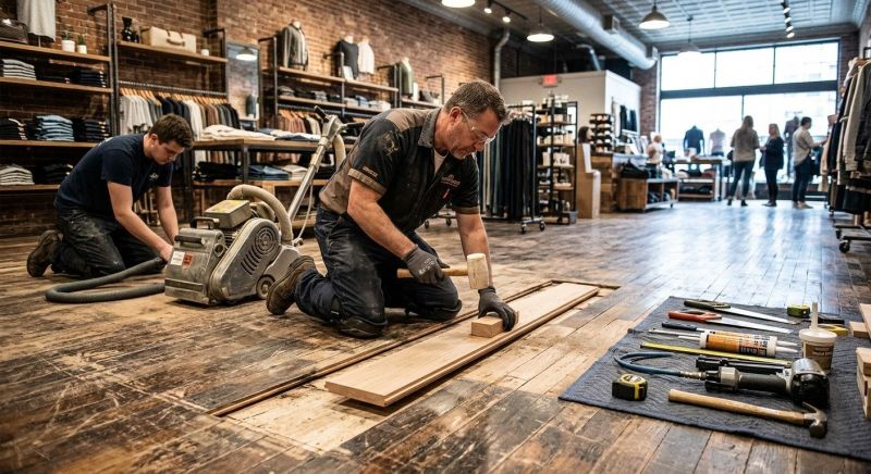 Commercial Hardwood Repair in Dacono, CO