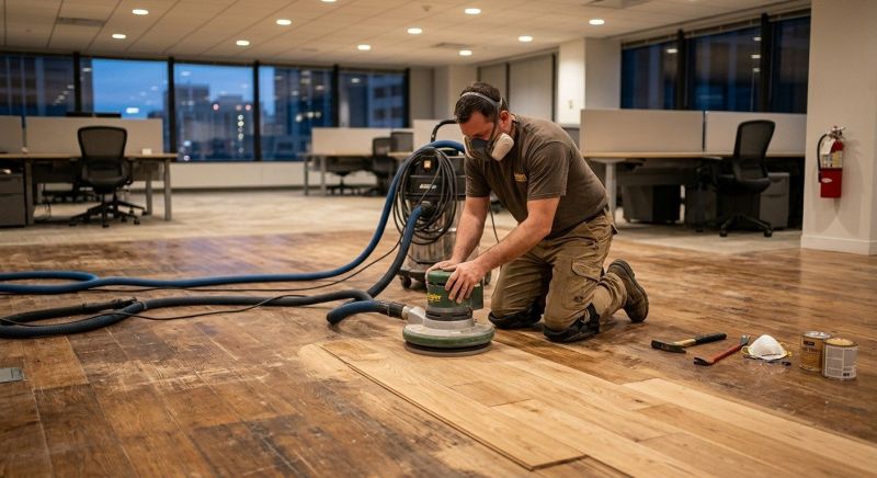 Commercial Wood Floor Repair in Lafayette, CO
