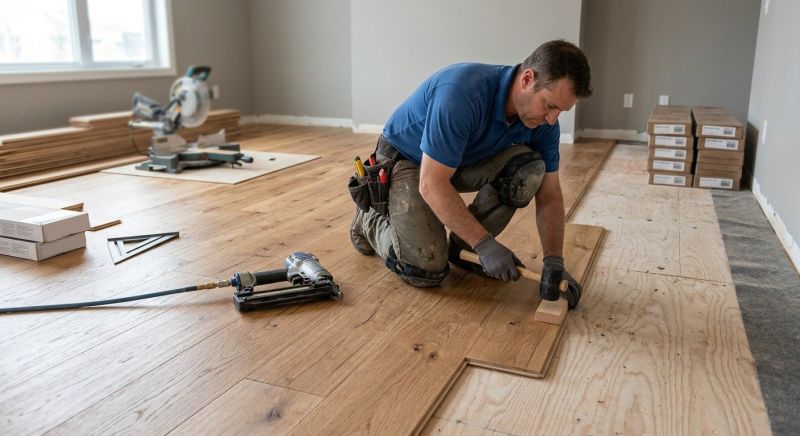 Hardwood Floor Installation in Black Hawk, CO