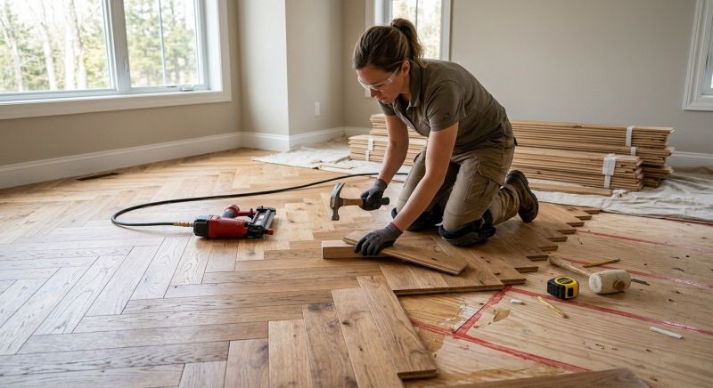Hardwood Floor Installation in Denver County, CO