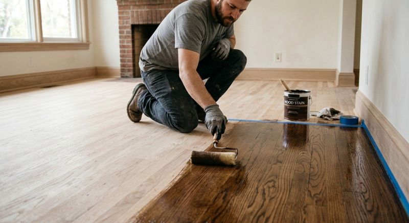 Hardwood Floor Staining in Arapahoe County, CO