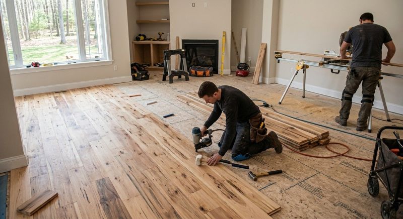 Hickory Floor Installation in Westminster, CO