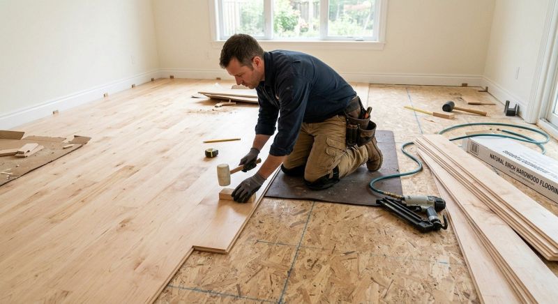 Maple Flooring Installation in Boulder, CO