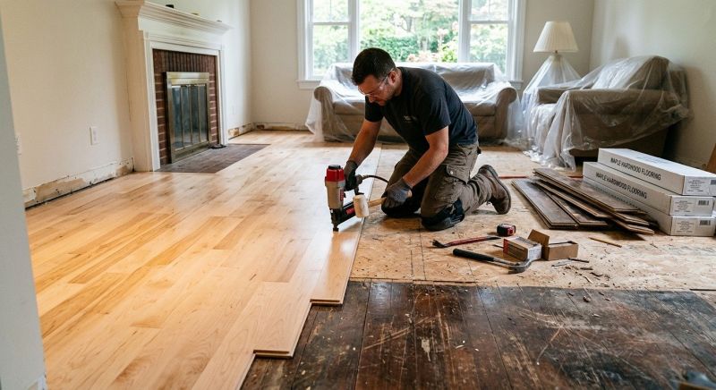 Maple Flooring Installation in Denver County, CO