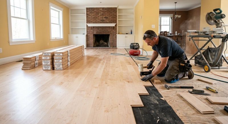 Maple Flooring Installation in Indian Hills, CO