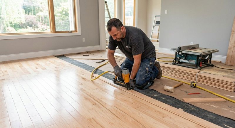 Maple Flooring Installation in Longmont, CO