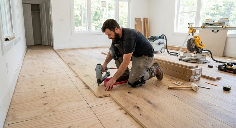 Oak Floor Installation in Arvada, CO