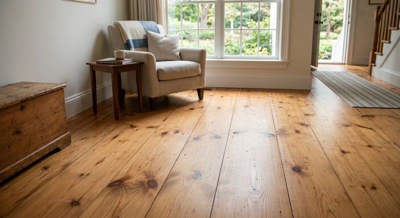 Pine Floor Installation in Westminster, CO