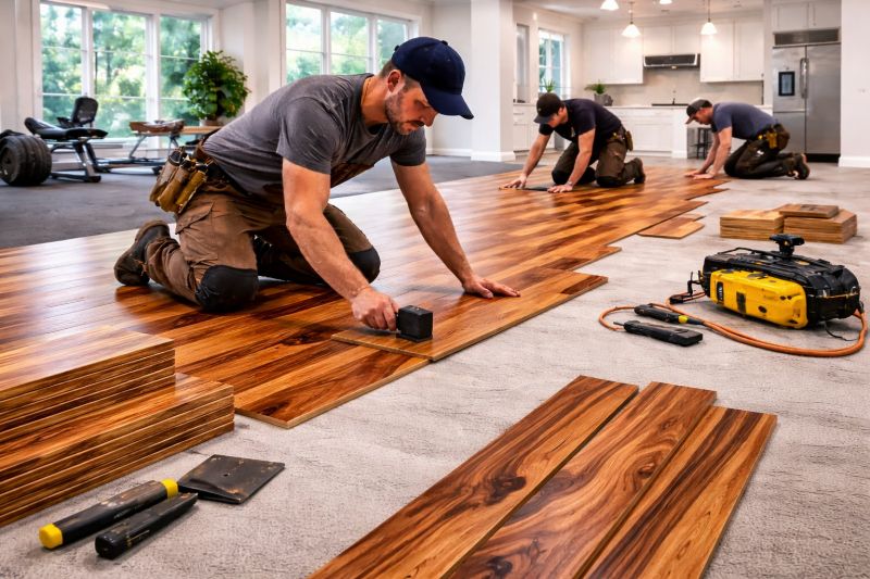 Teak Flooring Installation in Westminster, CO