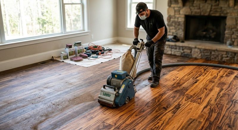 Tiger Wood Floor Refinishing in Westminster, CO
