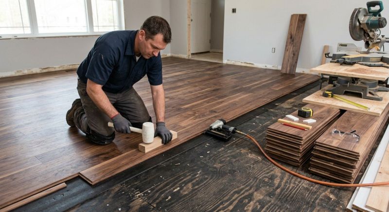 Walnut Flooring Installation in Westminster, CO