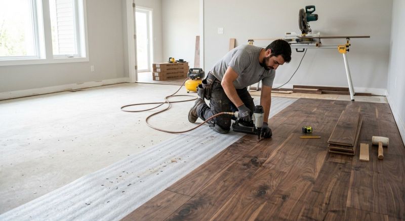 Walnut Flooring Installation in Westminster, CO