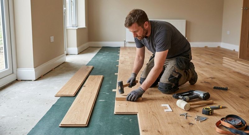 Wide Plank Floor Installation in Westminster, CO