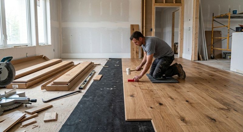 Wide Plank Floor Installation in Westminster, CO