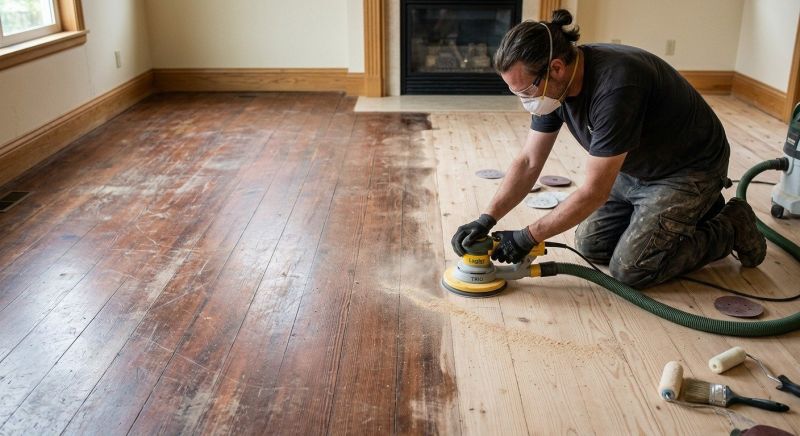 Wood Floor Refinishing in Evergreen, CO