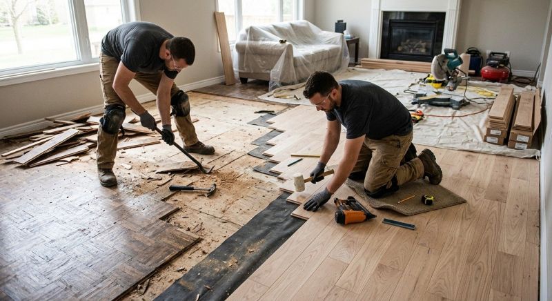 Wood Floor Replacement in Boulder, CO
